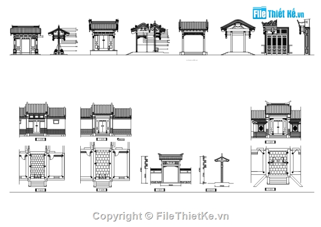 Kiến trúc cổ,thiết kế kiến trúc,Họa tiết cổ phương đông